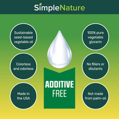 Shampoing fait maison avec SimpleNature Glycérine Végétale, douceur capillaire