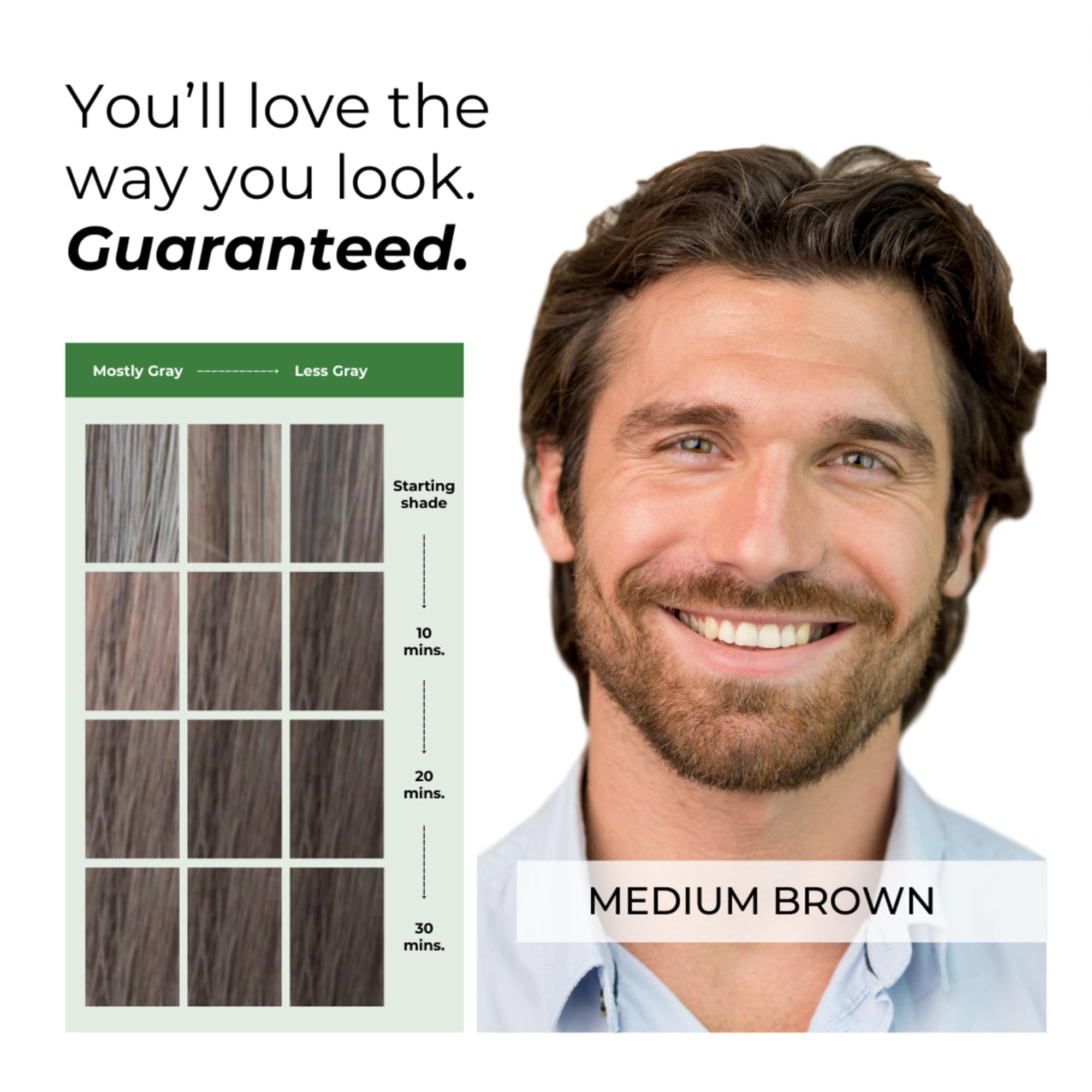 SIMPLER HAIR COLOR – application directe sur la brosse sans mélange.