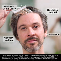 SIMPLER HAIR COLOR – formule sans ammoniac et sans PPD pour plus de douceur.