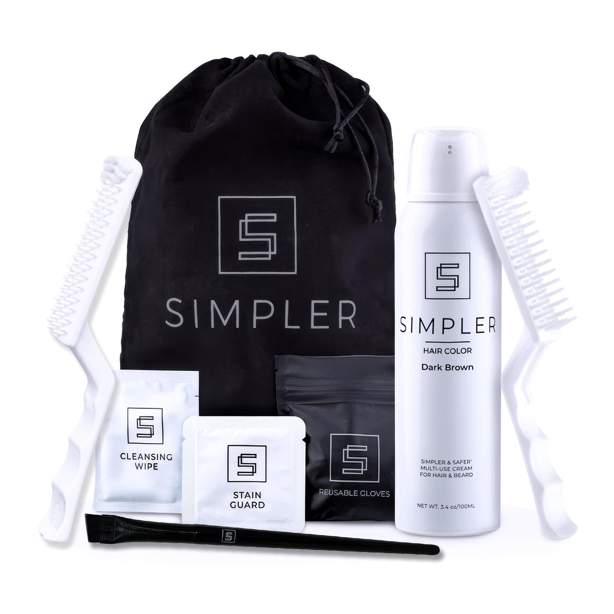SIMPLER HAIR COLOR kit-brosses-standard pour une application précise et rapide