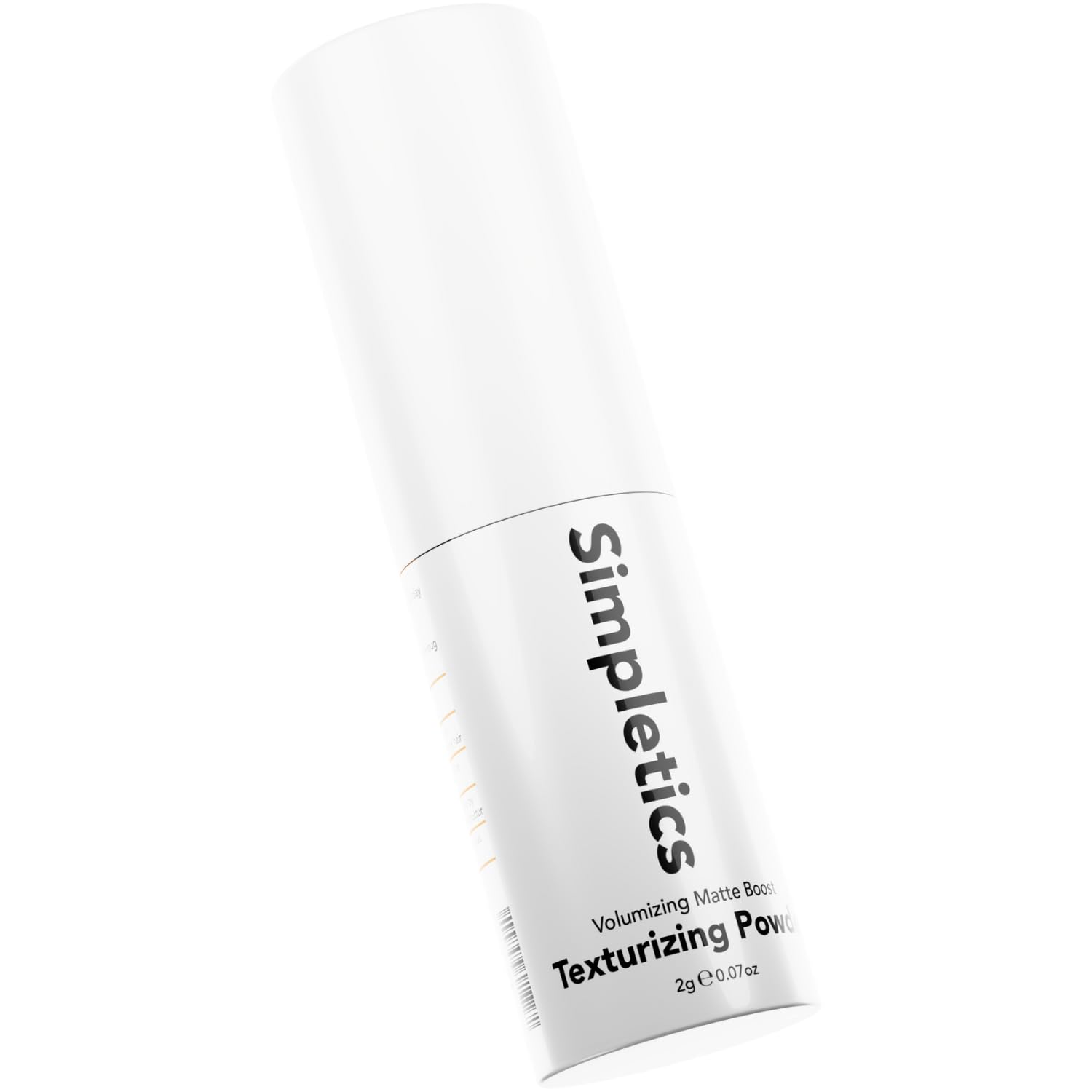 Simpletics poudre texturisante dans la bouteille pour volume immédiat.