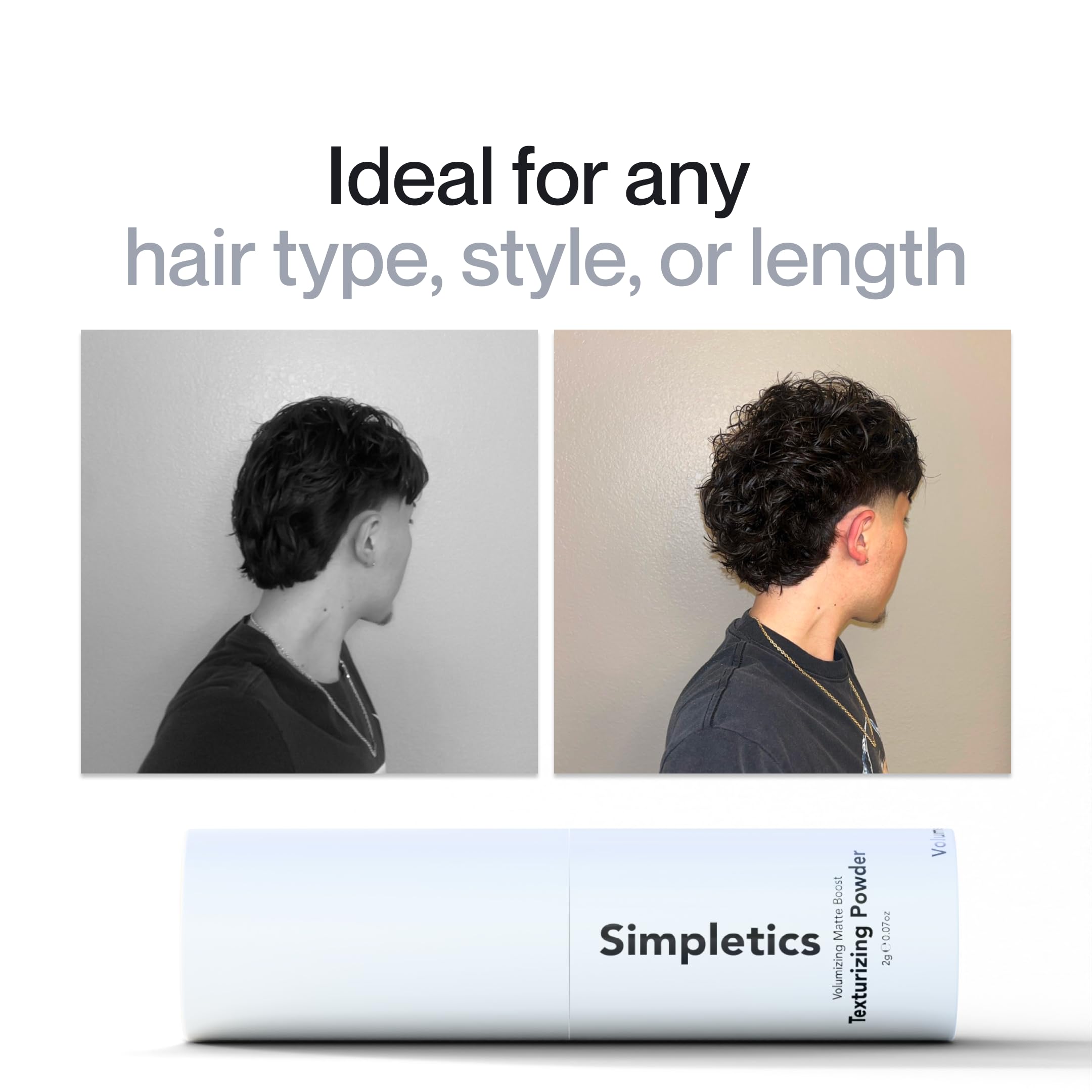 Texture sculptée avec Simpletics pour plus de corps et définition.