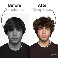 Simpletics spray volume cheveux plage: donne du corps et allure décontractée.