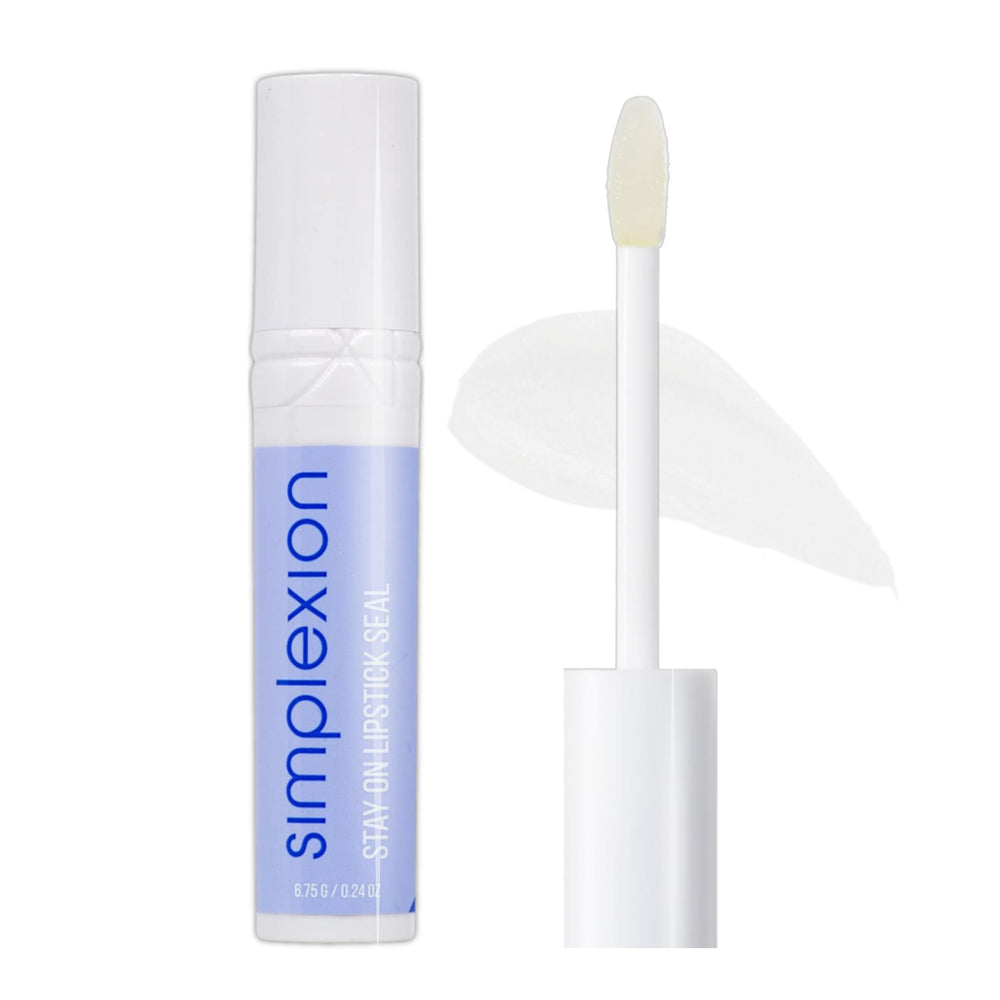 Simplexion sceau lèvres après application prolonge la couleur.