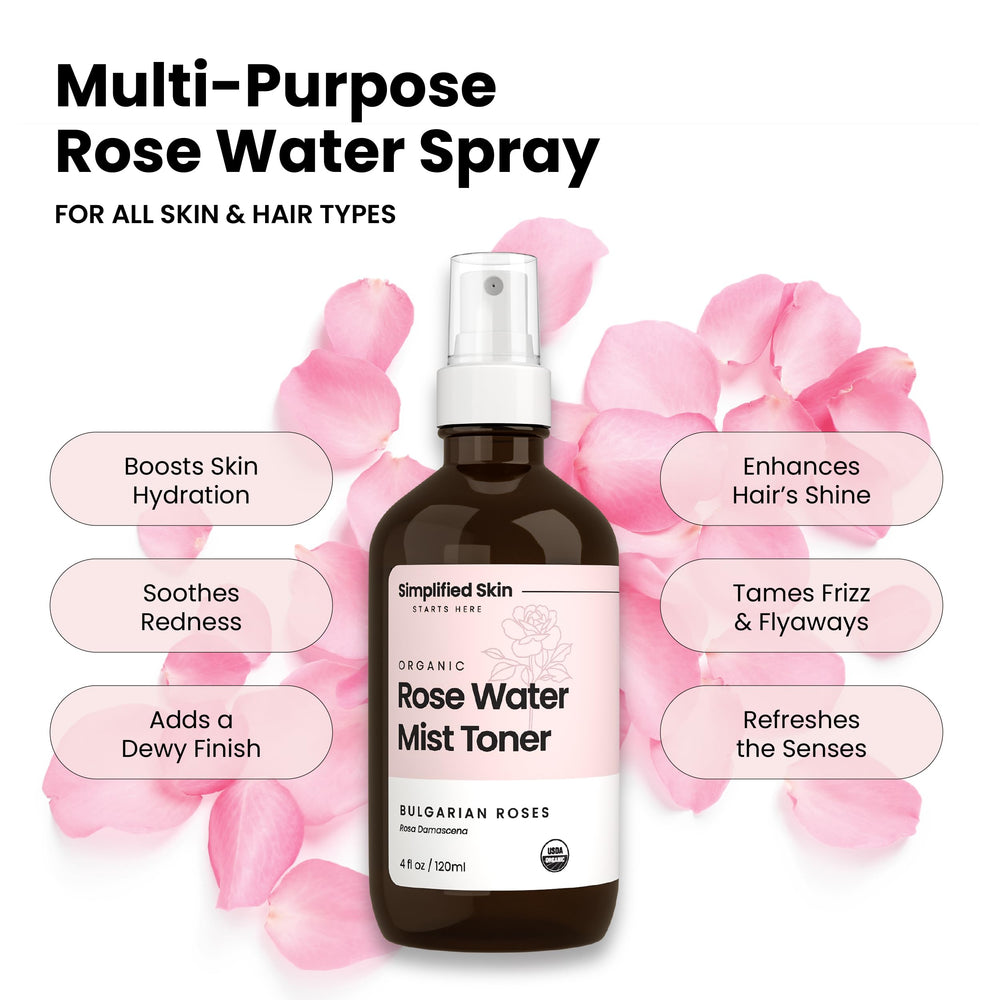 Simplified Skin – brume cheveux, revitalise les longueurs et apporte brillance naturelle.