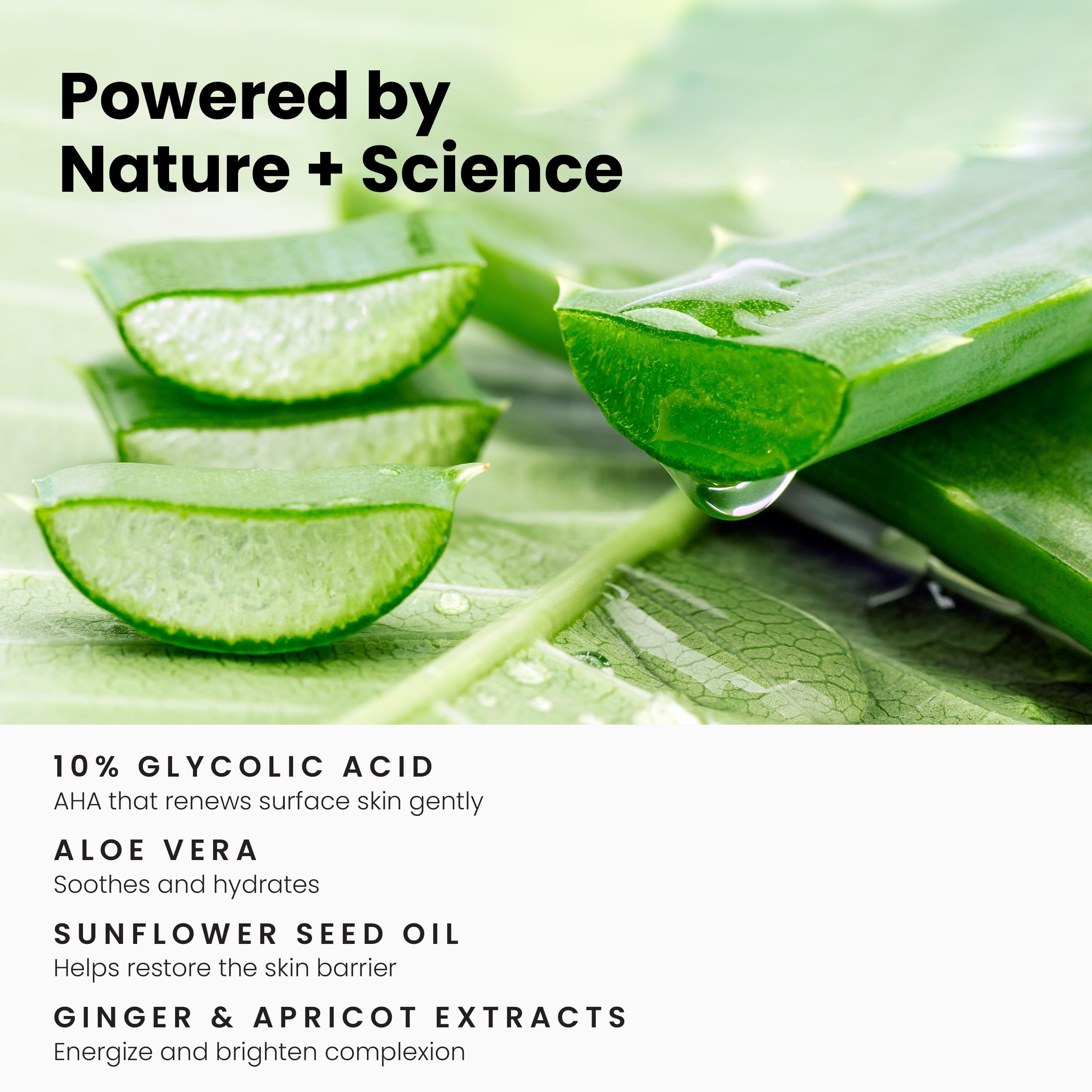 Simplified Skin composition aloé véra et huile de tournesol, hydratation douce.