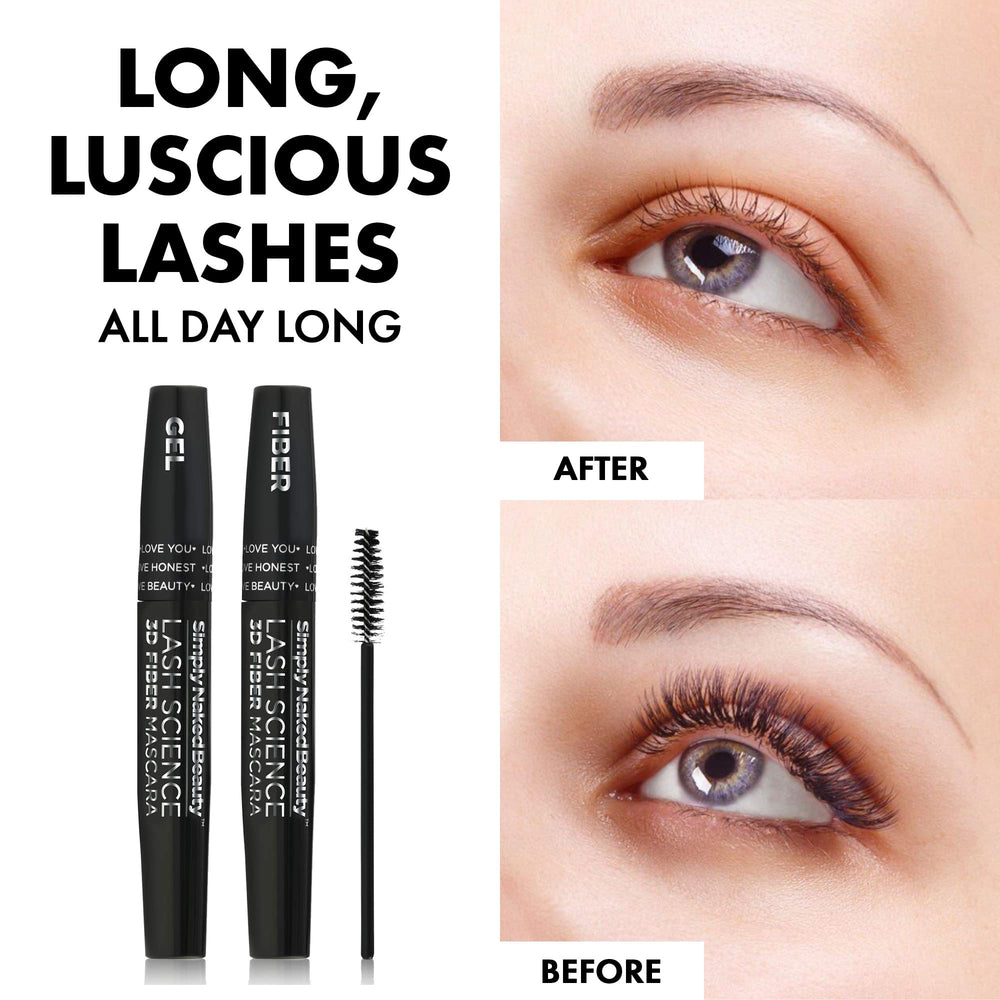 Simply Naked Beauty brosse-mascara, application fluide et précision.