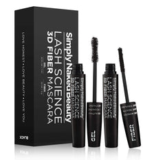 Simply Naked Beauty gel-pour-cils, application rapide et longueur visible.