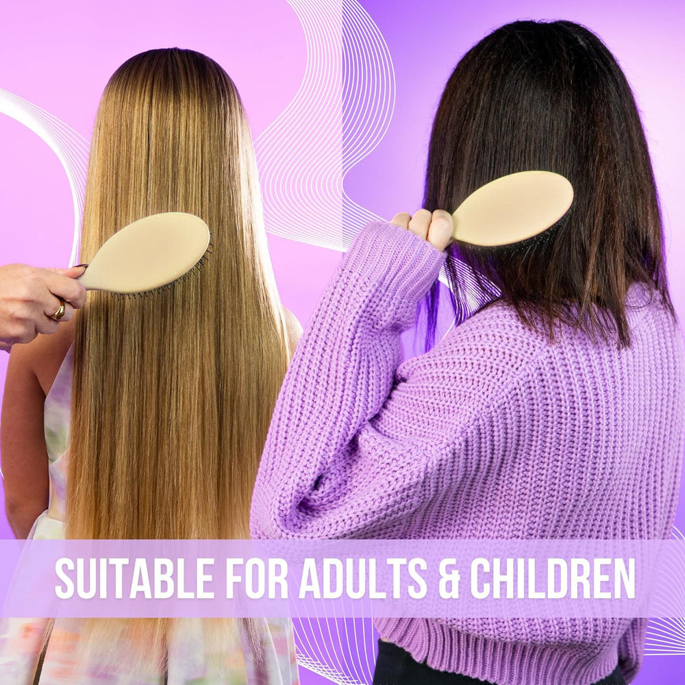 Brosse SimplyHair à bande, brossage fluide pour extensions.