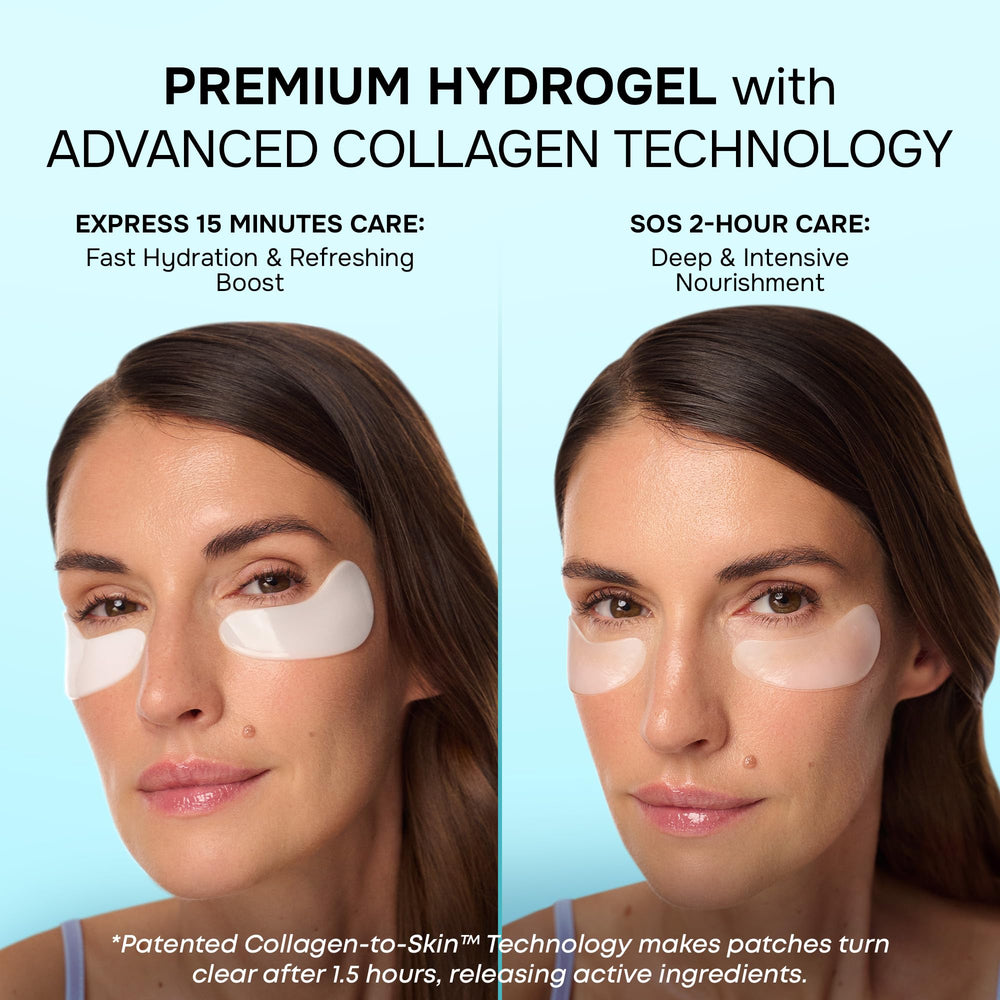 Patch SimplyVital yeux préparation maquillage idéal avant le fond de teint