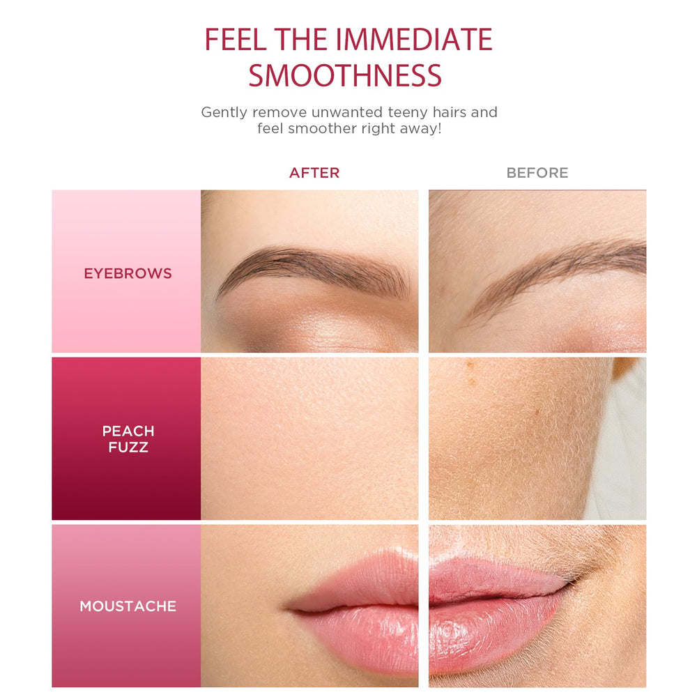 Peau douce après dermaplaning SINAHET, meilleure base pour le maquillage