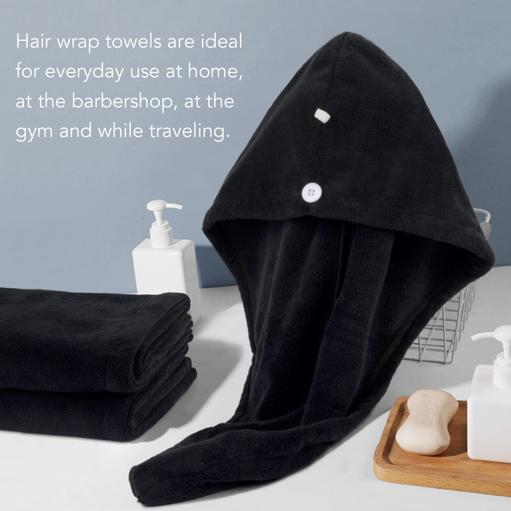 SINLAND enveloppe les cheveux mouillés en twist sans tiraillement.