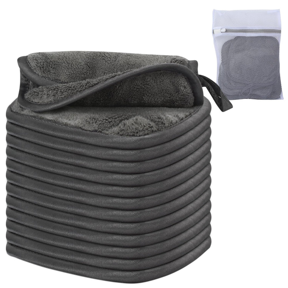 SINLAND lingette démaquillante microfibre 6x6 pour un nettoyage doux et efficace.