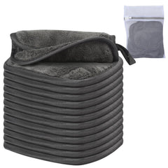SINLAND lingette démaquillante microfibre 6x6 pour un nettoyage doux et efficace.