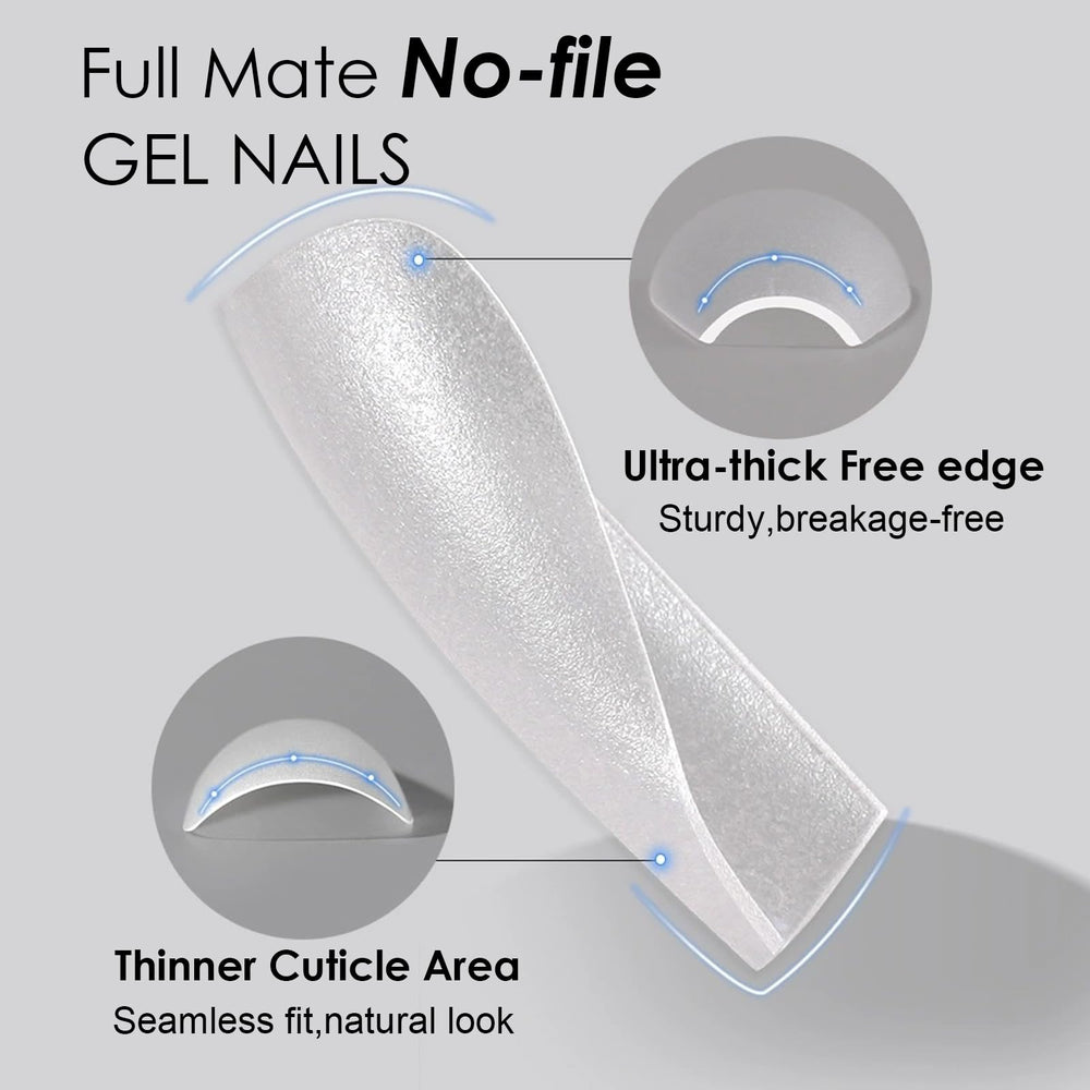 Ensemble 15 tailles SINOKAME, ajuste parfaitement les petits lits d’ongles.