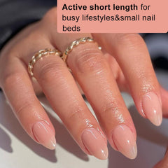 SINOKAME 12 tailles de extensions, ajustement précis pour tous les ongles.