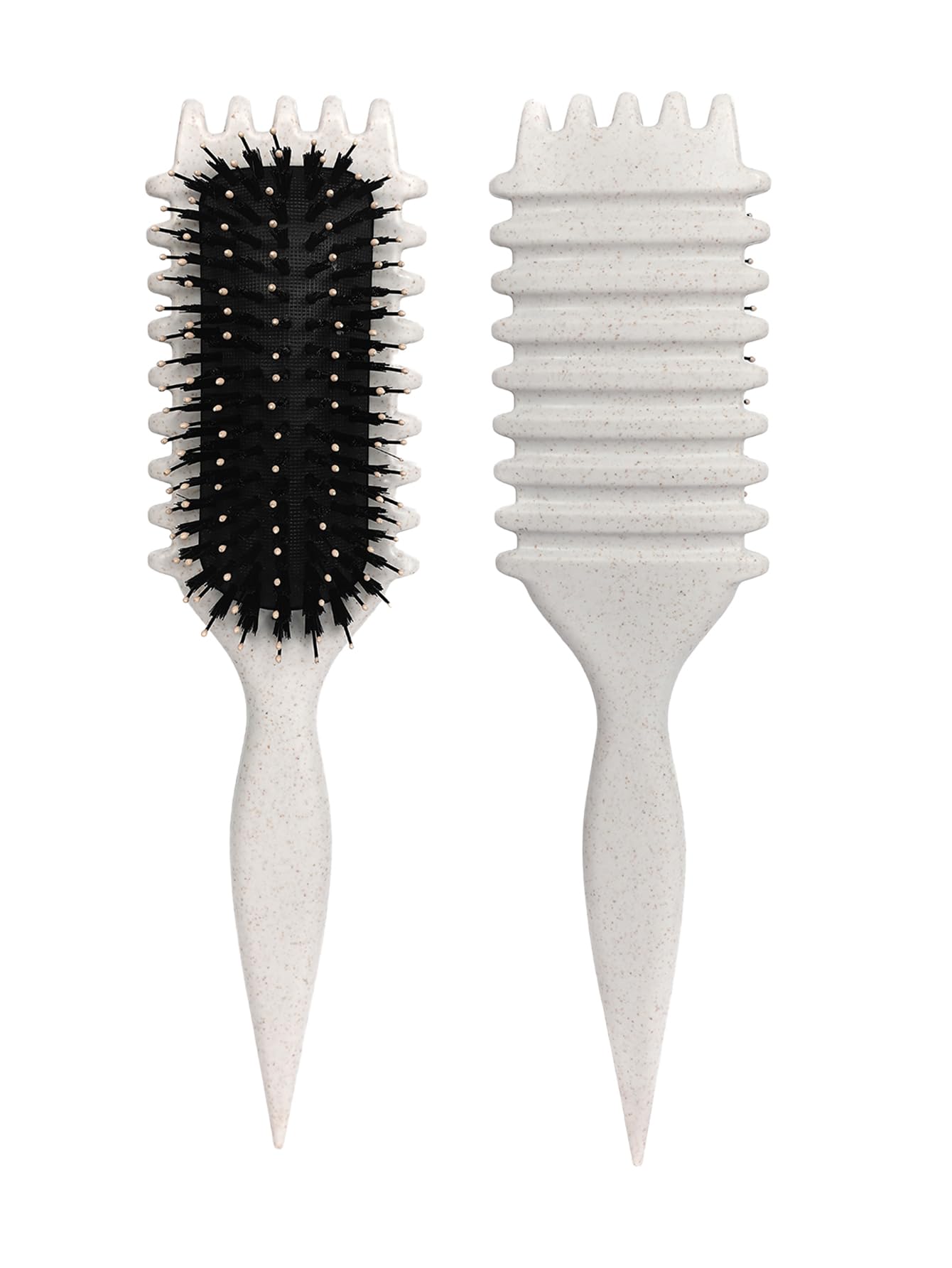 Brosse Sintario offre des poils flexibles pour un démêlage doux.