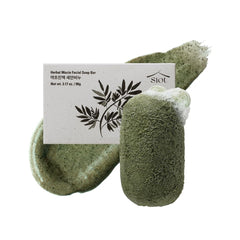 Emballage du savon SIOT Mucin Herbal, prêt pour un rituel naturel.