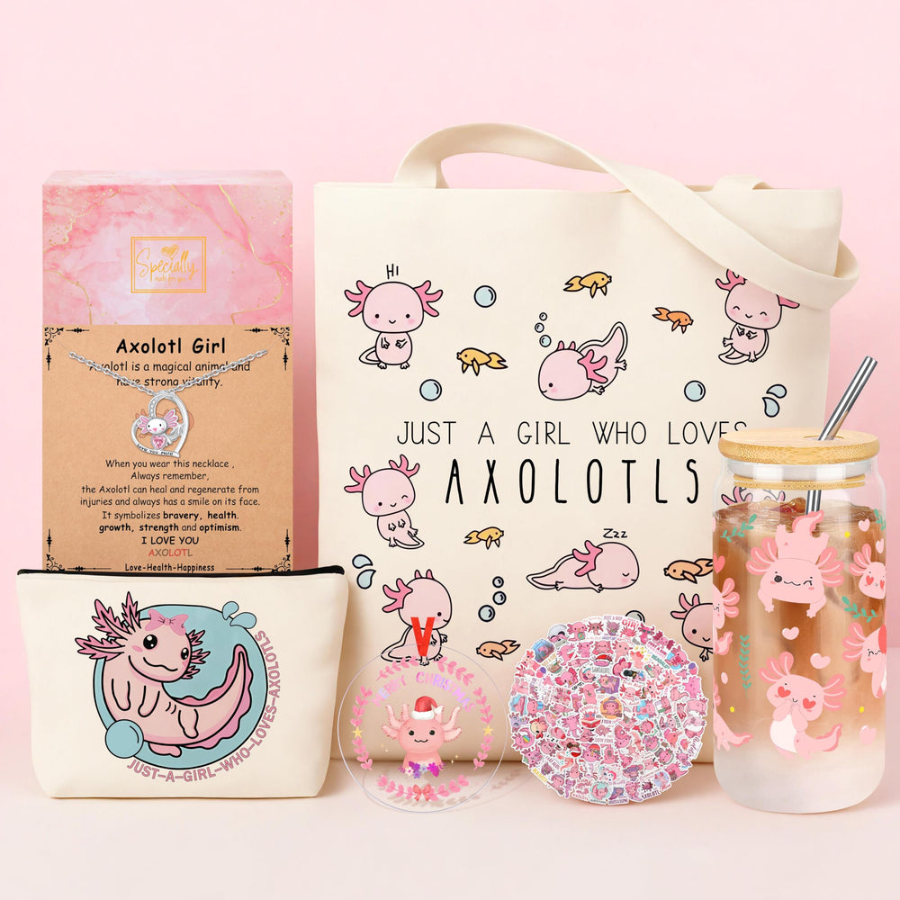 SiplyHaven tote axolotl avec logo, pratique au quotidien