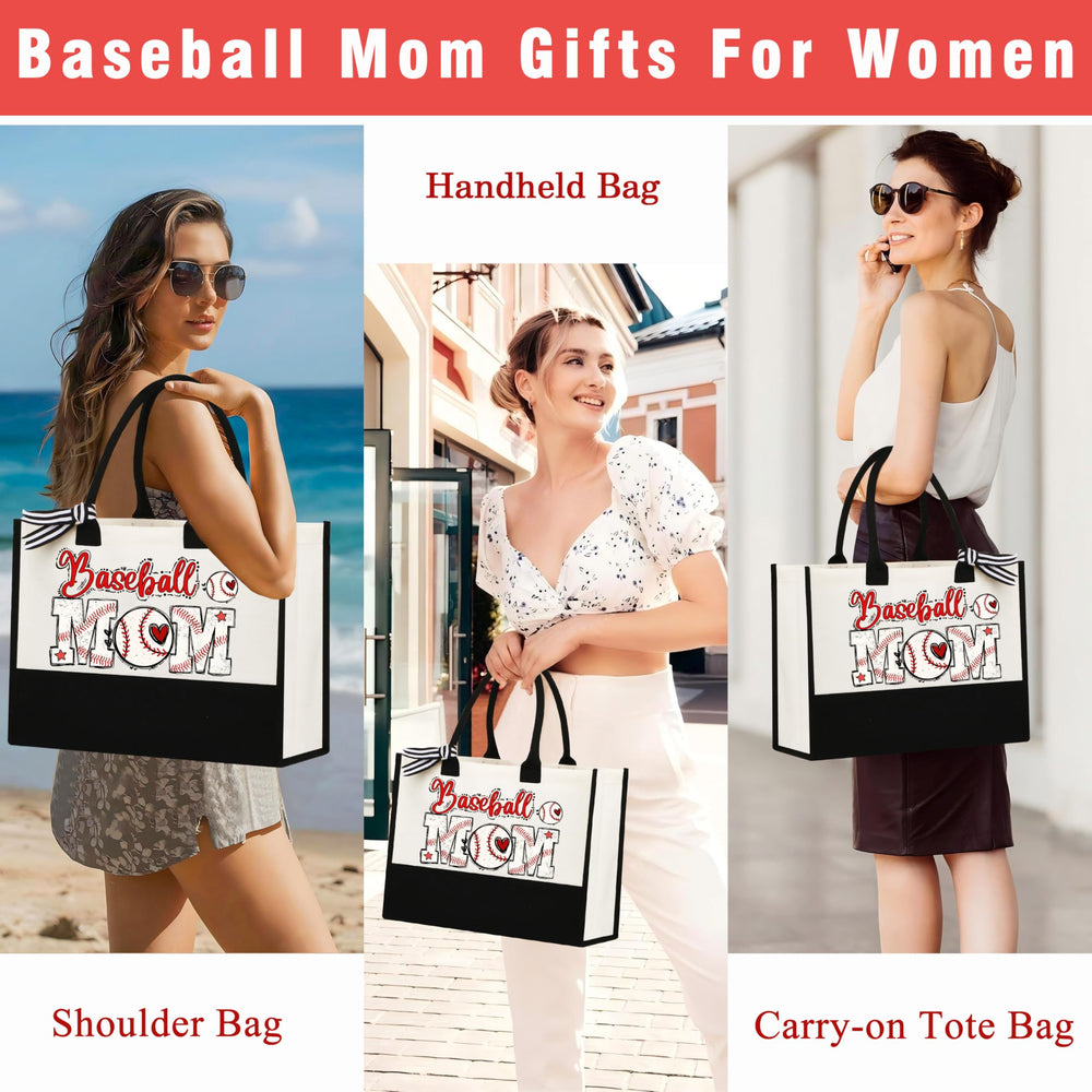 Cadeau SiplyHaven Baseball Mom, chic et pratique pour fans de baseball.