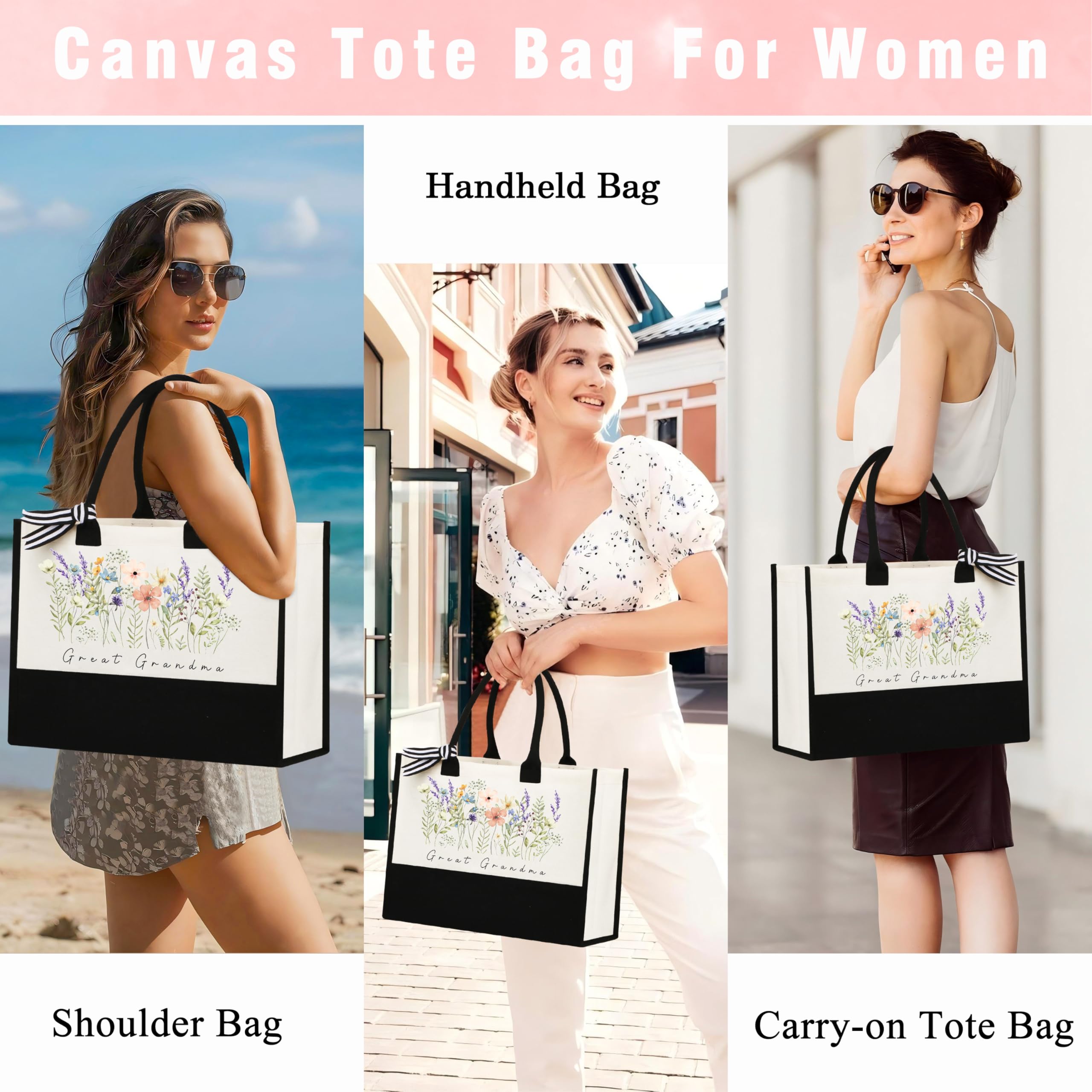 SiplyHaven toile en coton robuste — sac durable idéal pour un usage quotidien.