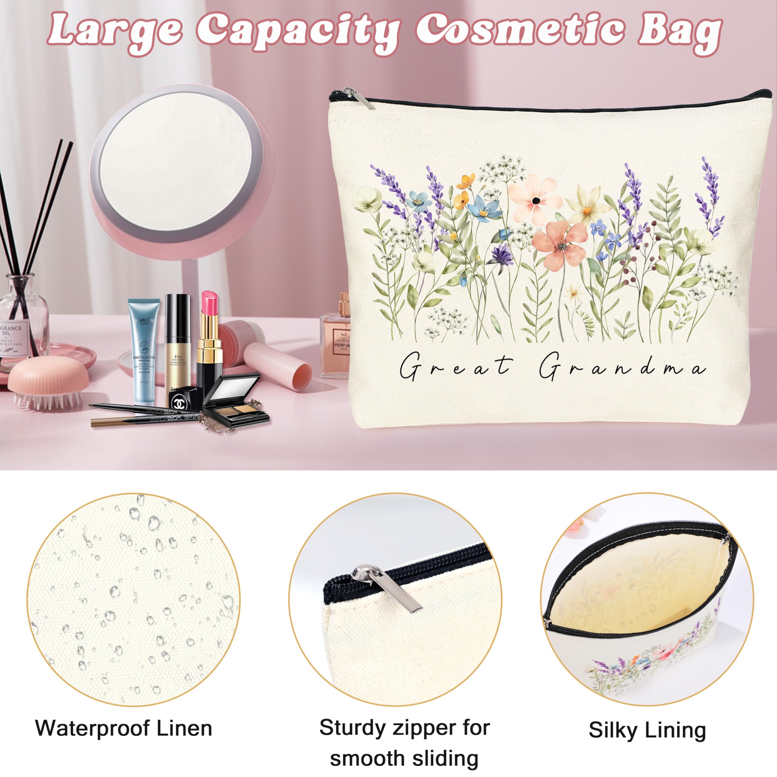 SiplyHaven texte Grande Mamie sac — message affectueux sur le sac.