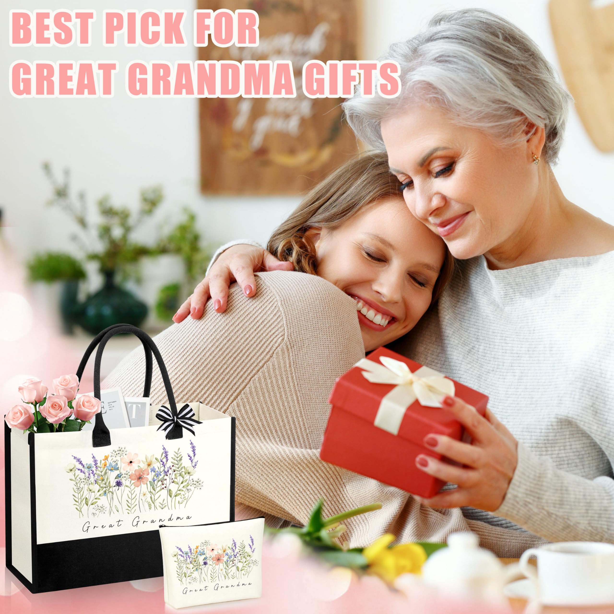SiplyHaven trousse maquillage Grande Mamie — rangement élégant pour accessoires beauté.