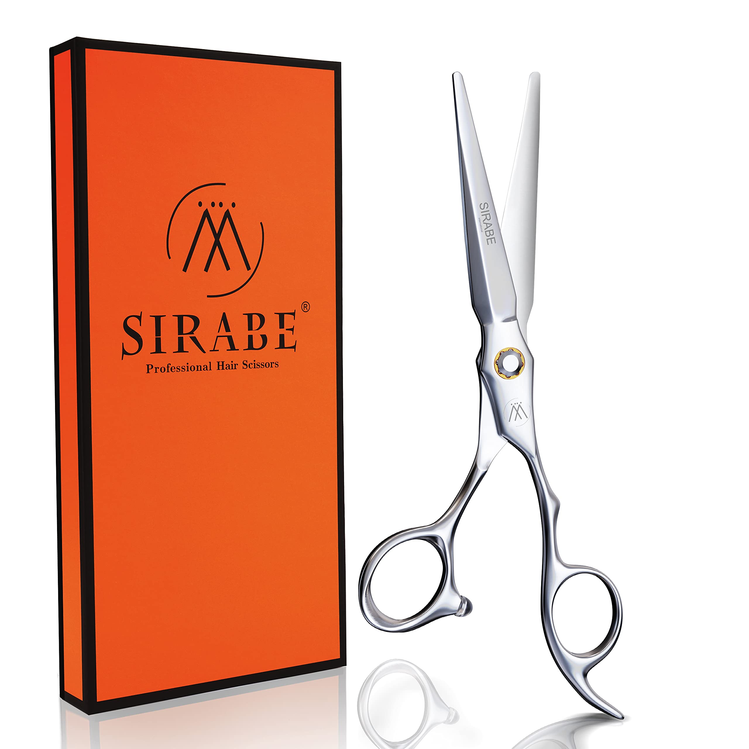 Ciseaux Sirabe avec lame 440C pour des coupes nettes.