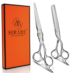 Sirabe ciseaux de coiffure professionnels, lames ultra tranchantes pour coupes précises