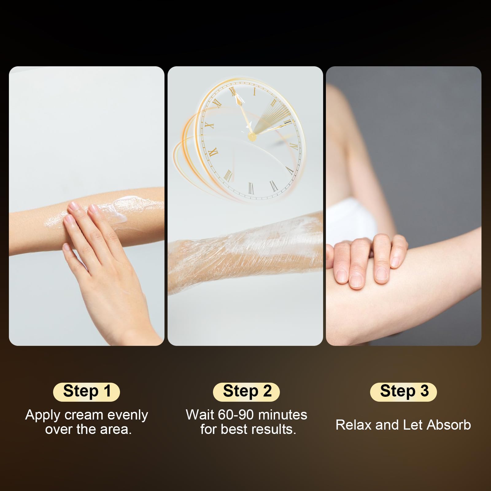 Siripine crème emballage tube application propre et pratique.