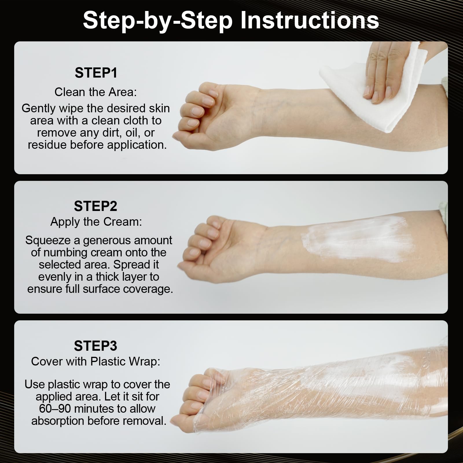 Siripine crème texture non grasse absorption rapide sans résidu.