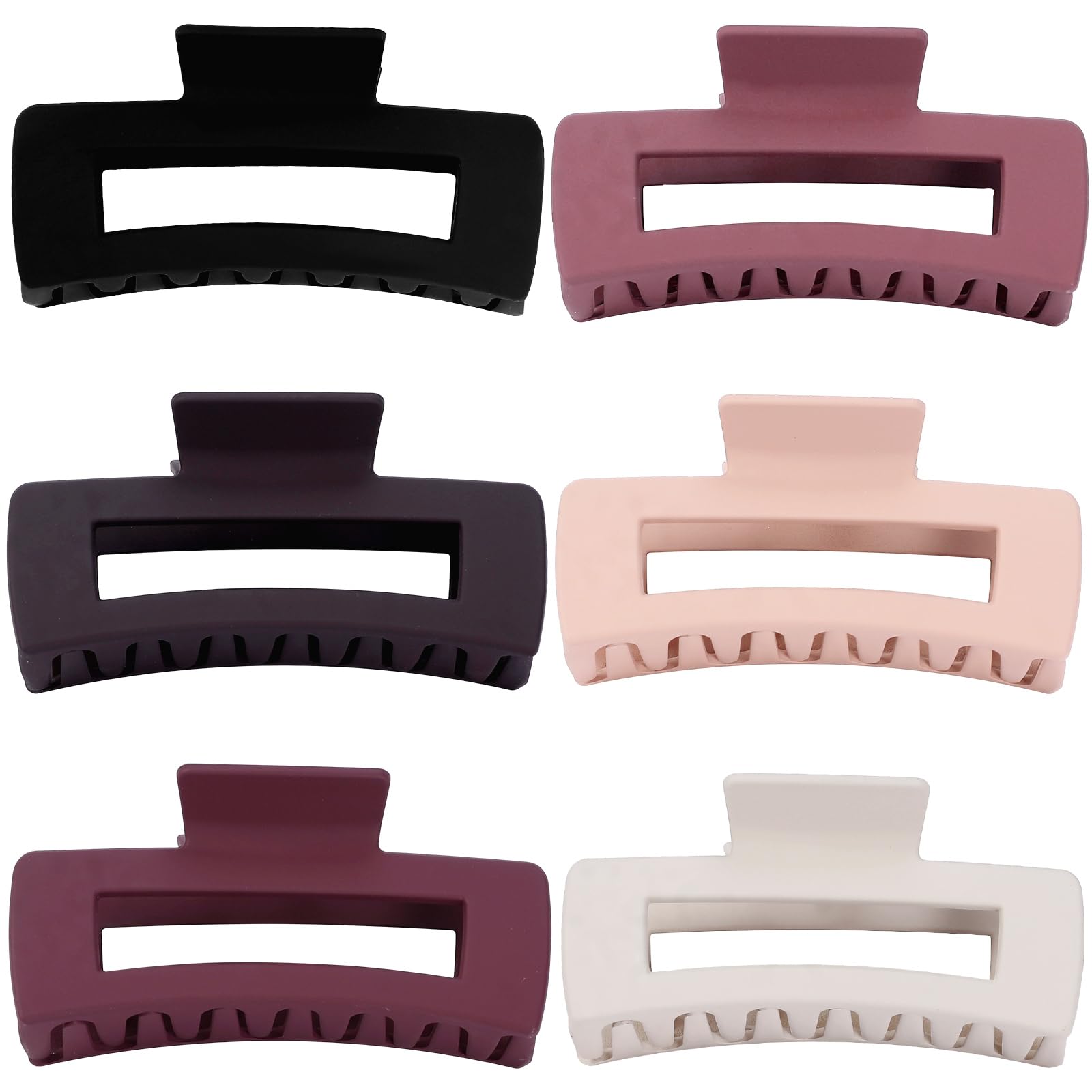 Sisiaipu clip multicolores, 6 coloris pour assortir votre style.