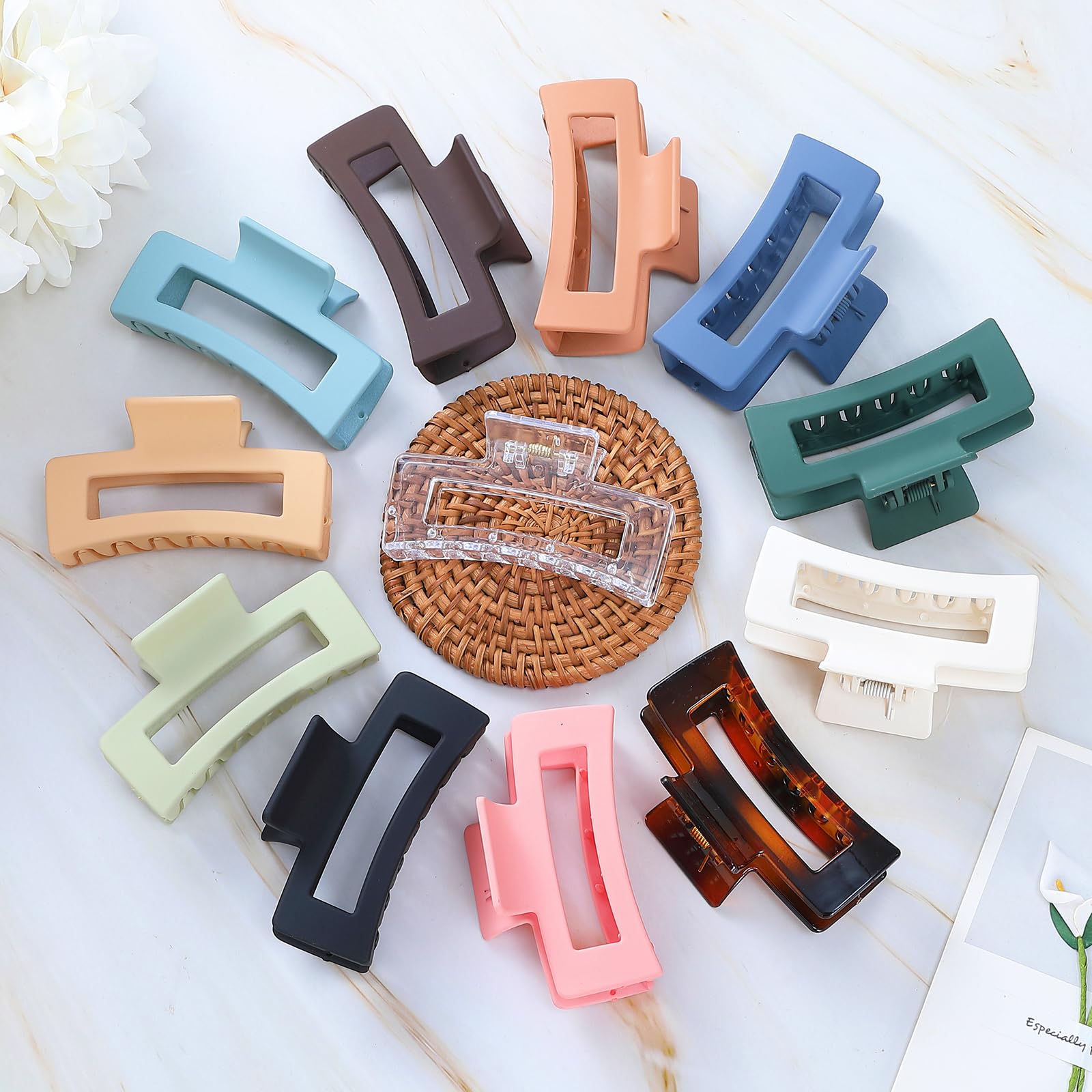Sisiaipu clip carré ambre, ajout coloré pour varier les looks.