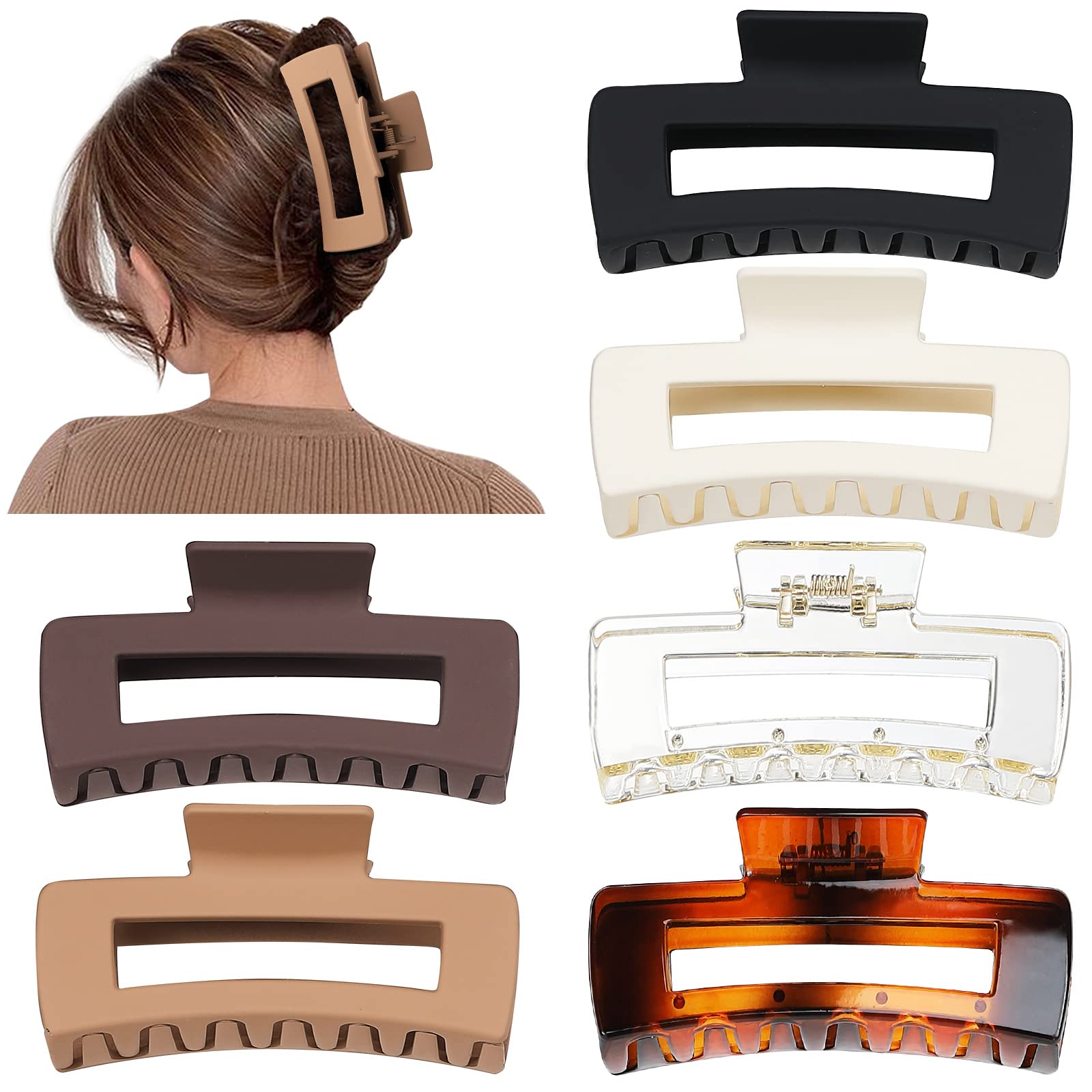 Pince Sisiaipu 4 pouces ambre, style carré, usage quotidien sûr.