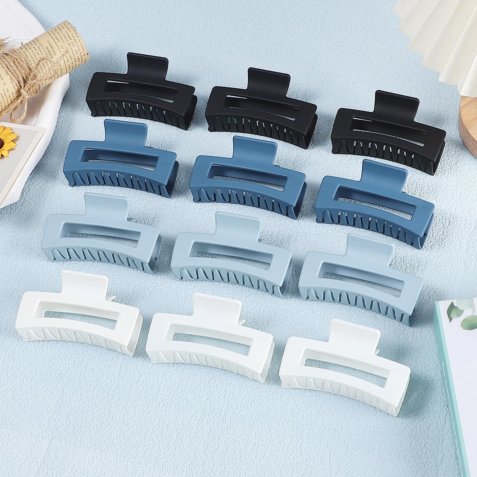 Pack Sisiaipu de 12 pinces, pratique pour varier les styles.