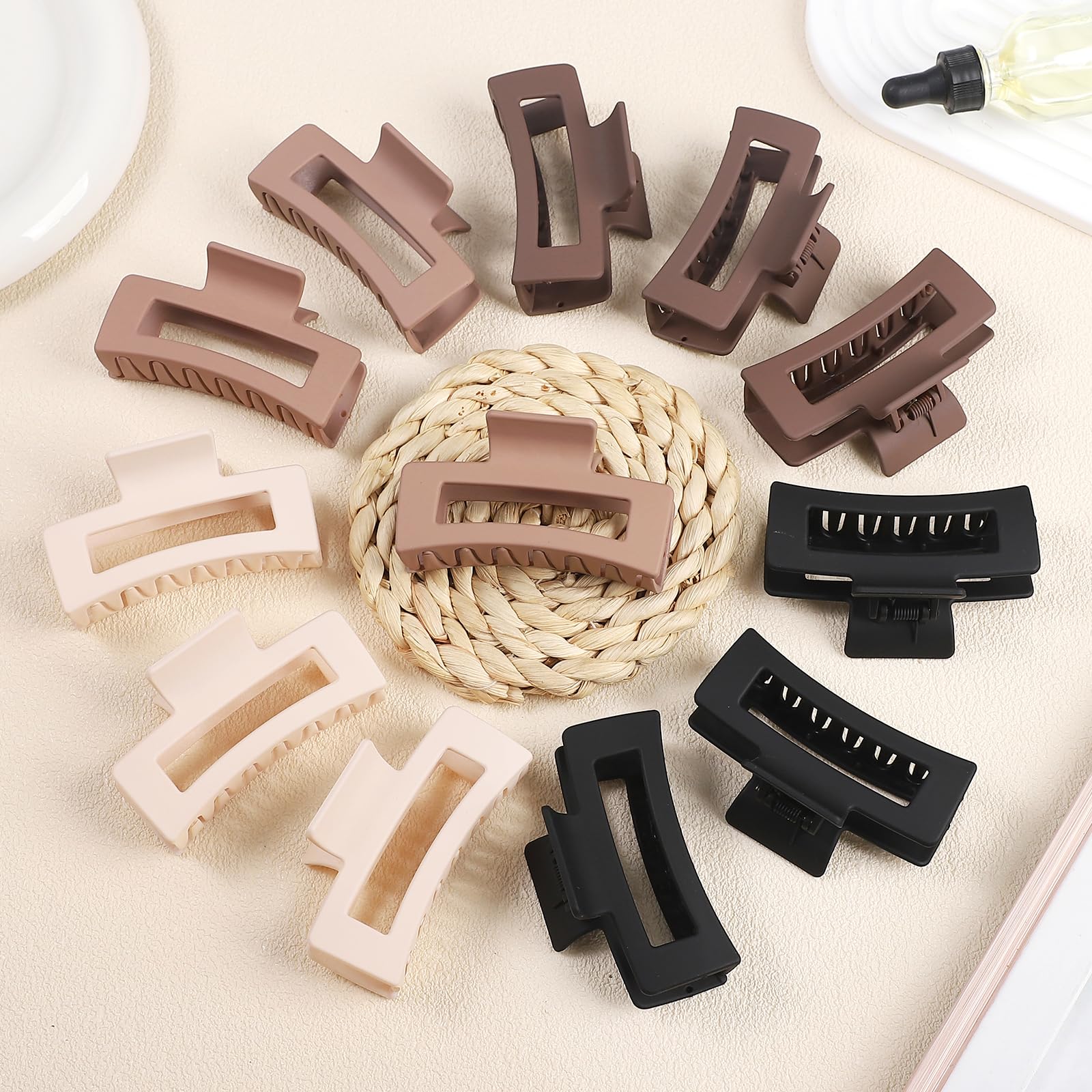 Pince cheveux Sisiaipu blanche, accessoire pratique pour tous les looks.