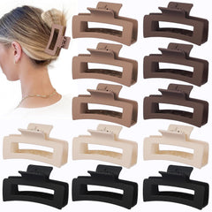 Pince cheveux moyennes Sisiaipu, effet antidérapant pour un chignon rapide.