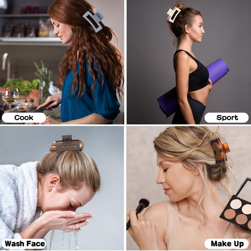 Pinces Sisiaipu: adaptées à toutes les épaisseurs pour un look rapide.