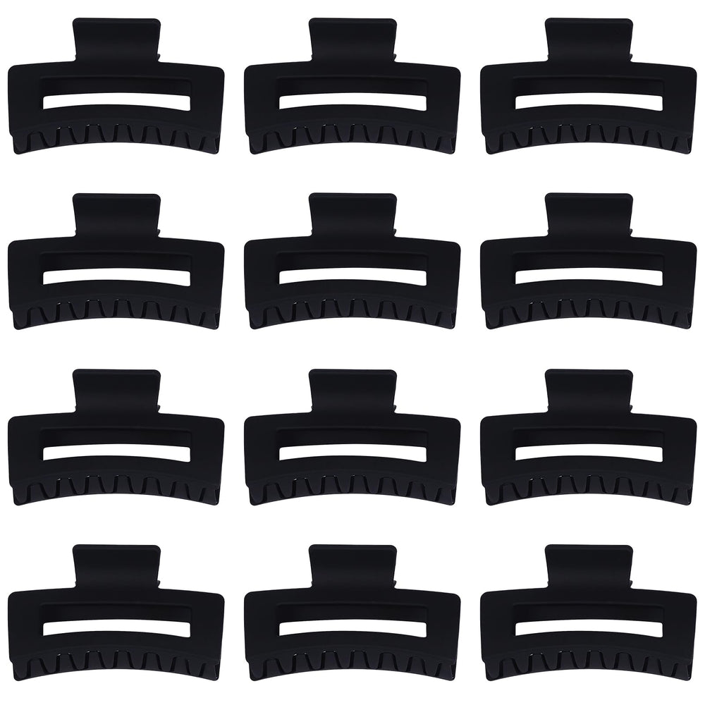 Pinces-griffes rectangulaires Sisiaipu au look élégant pour coiffures rapides.