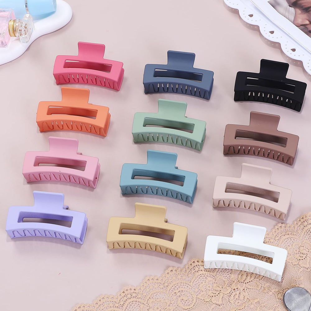 Pinces Sisiaipu moyennes design anti-glisse pour cheveux fins.