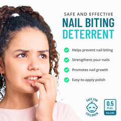 Vernis transparent anti-rongement offrant une finition discrète.
