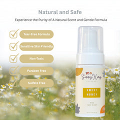 Bouteille Sissy Kay 100 ml avec pompe pour routine enfant