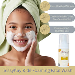 Mousse légère Sissy Kay, application agréable sur peau enfantine