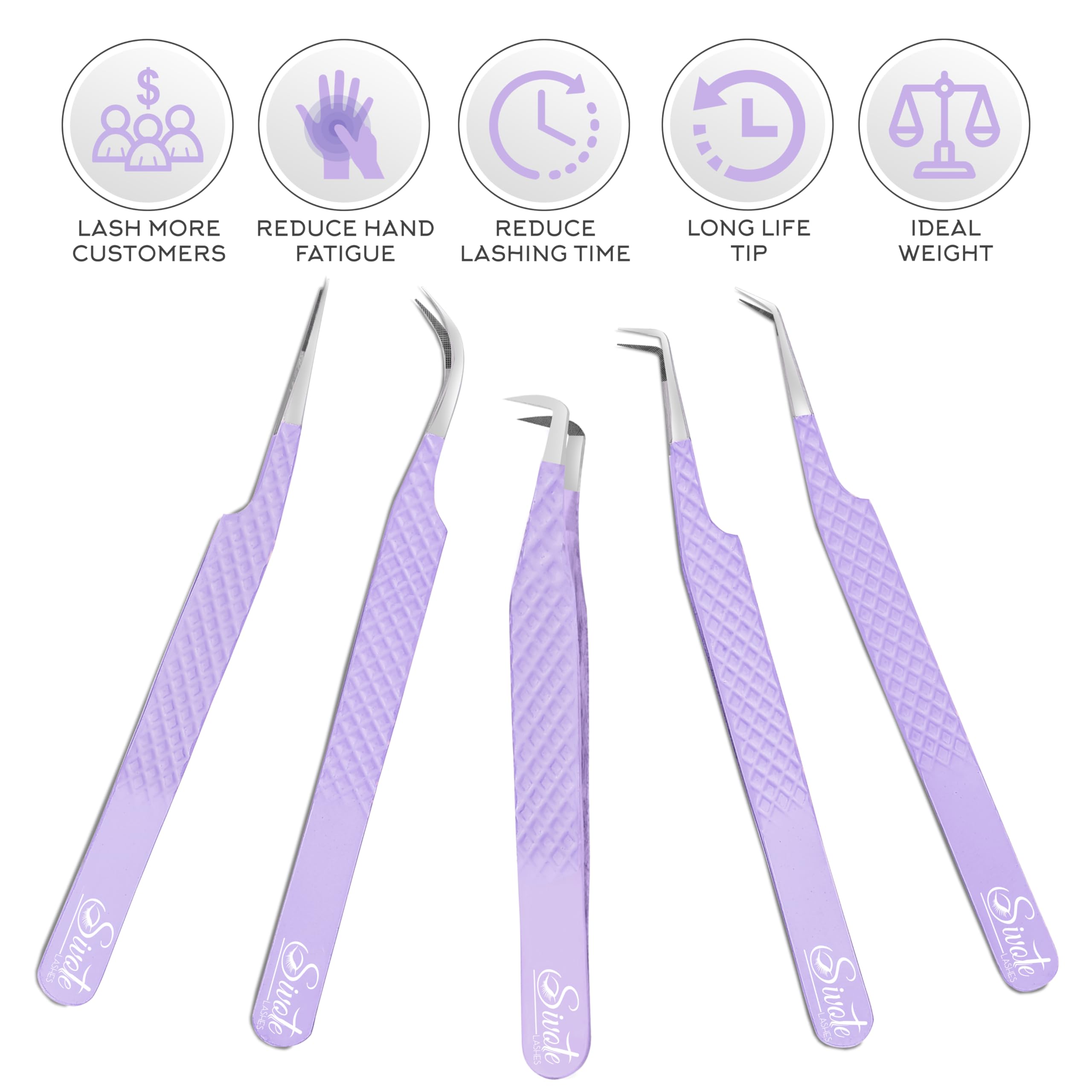 Kit professionnel SIVOTE pour extensions de cils de qualité