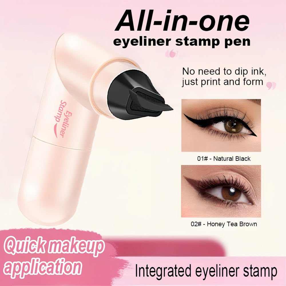 SIVSEA Eyeliner brun imperméable, tenue longue durée.