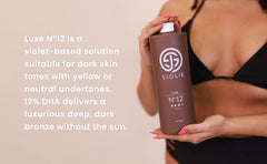 SJOLIE SUNLESS Luxe12: texture veloutée pour une application homogène.