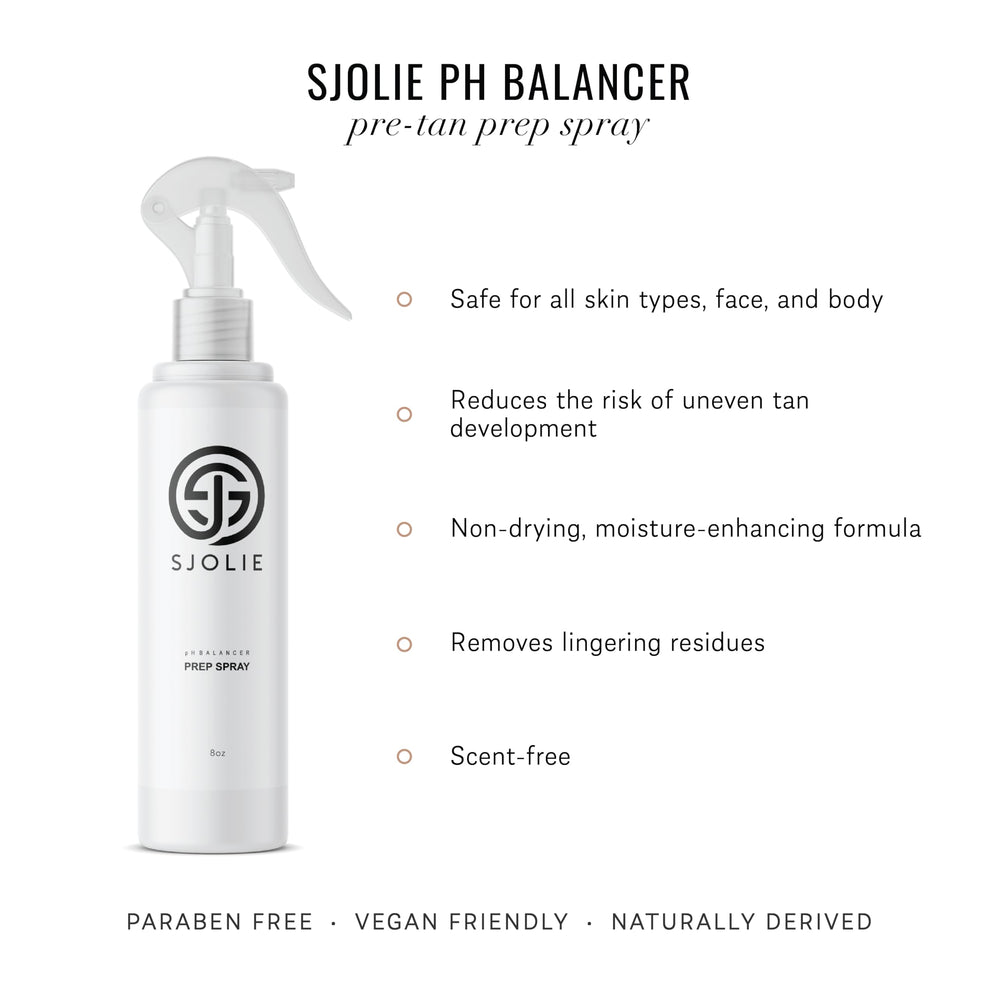 SJOLIE Pré-bronzage: peau prête et équilibrée pour un bronzage uniforme.