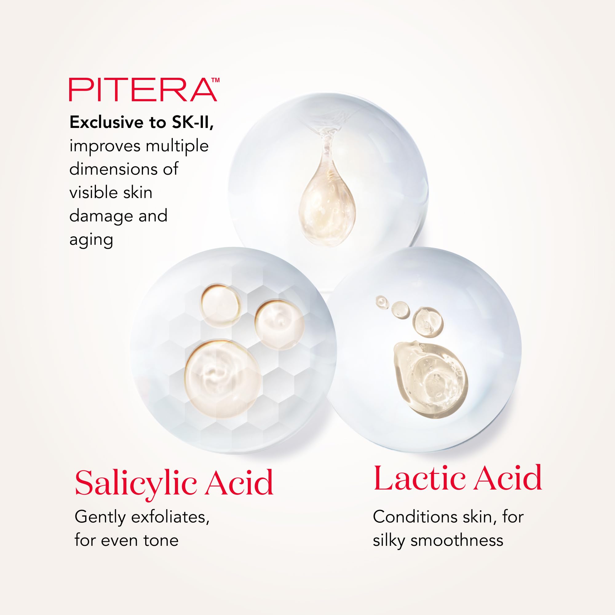 SK-II PITERA et extraits nourrissants pour nourrir et lisser la peau