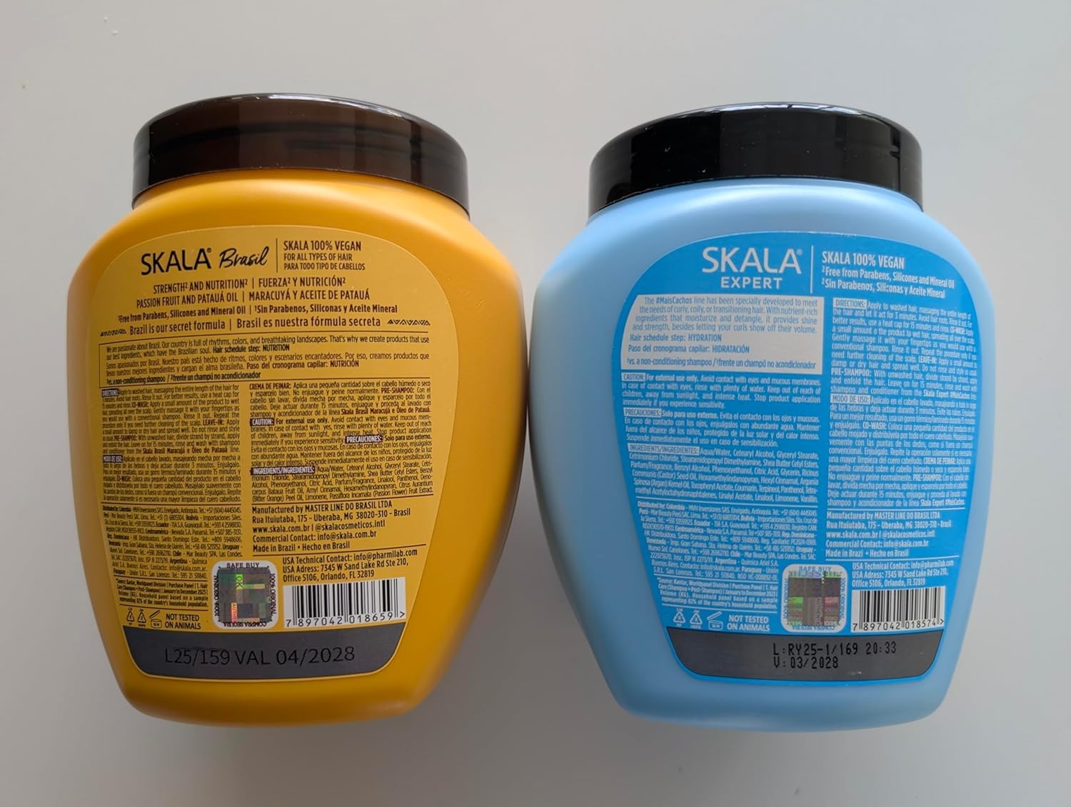 Skala Hair Type 3ABC cream-to-comb demonstrates dual conditioning and styling for defined curls.