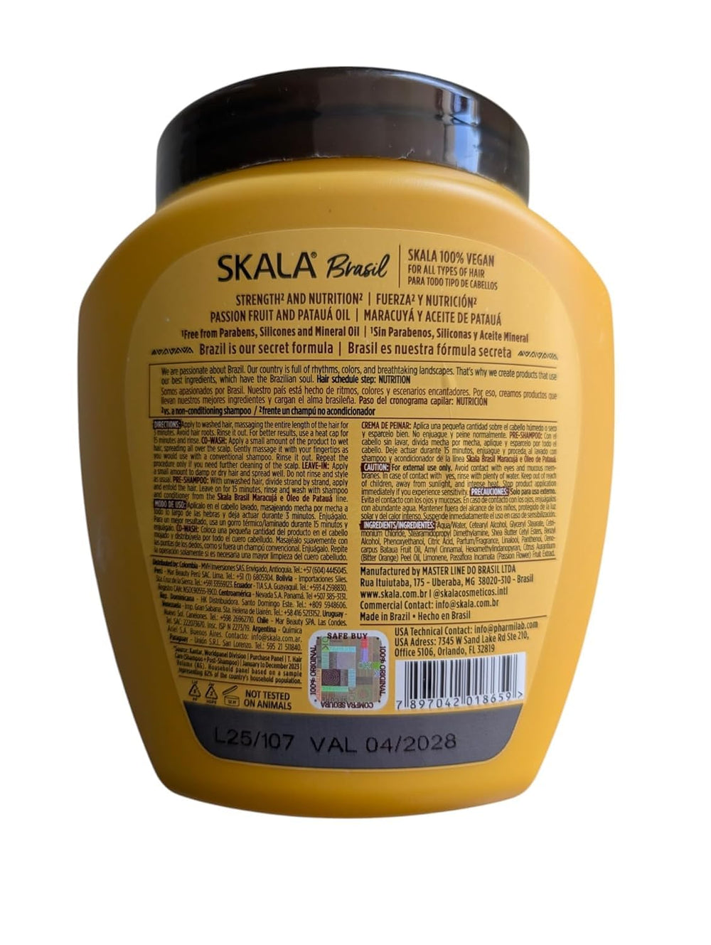 SKALA Hair Type 3ABC – flacon soin boucles, accessoire pratique